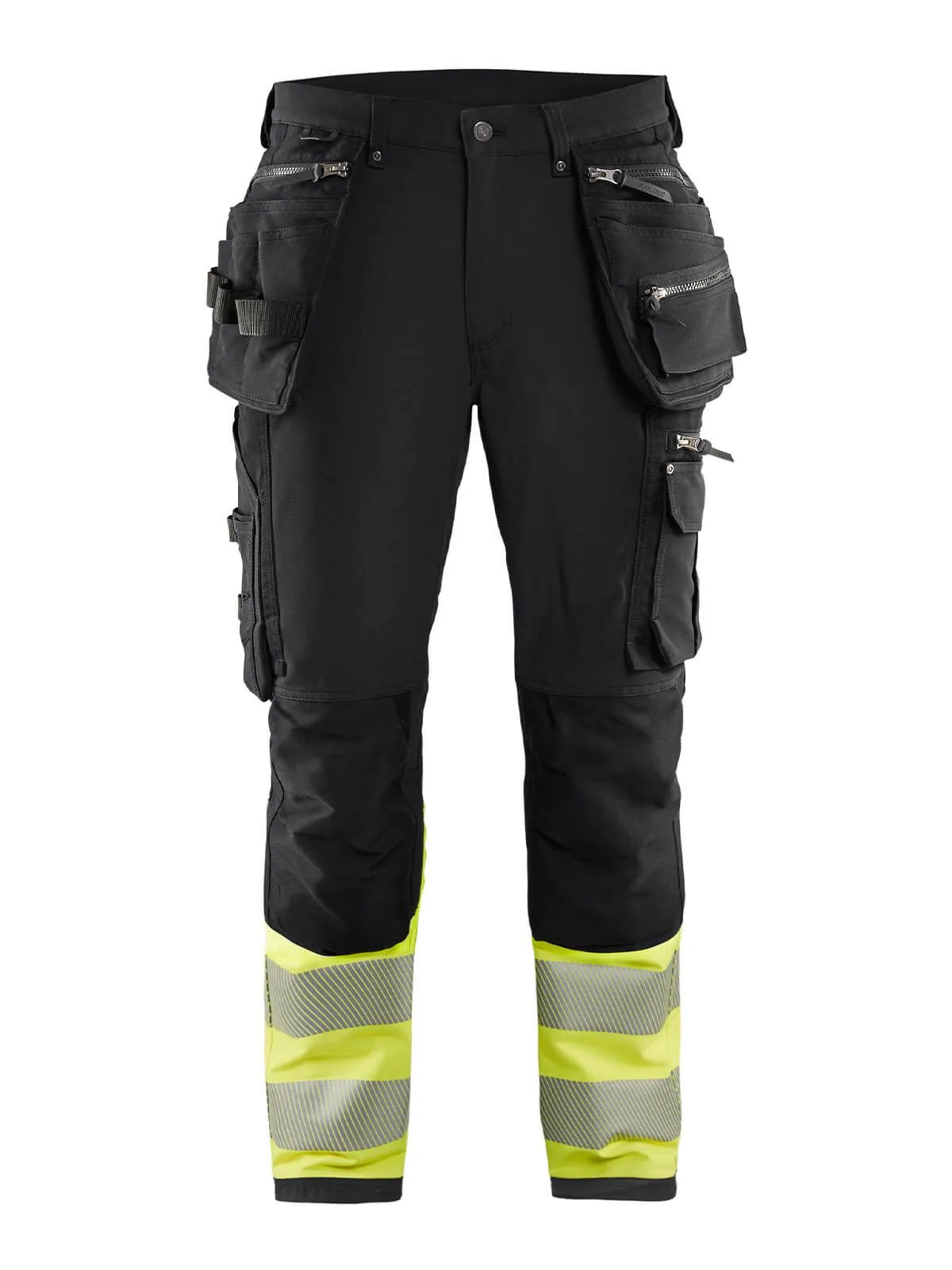 1993-1642&#x20;High&#x20;Vis&#x20;Work&#x20;Trouser&#x20;Stretch&#x20;-&#x20;Bl&#xE5;kl&#xE4;der