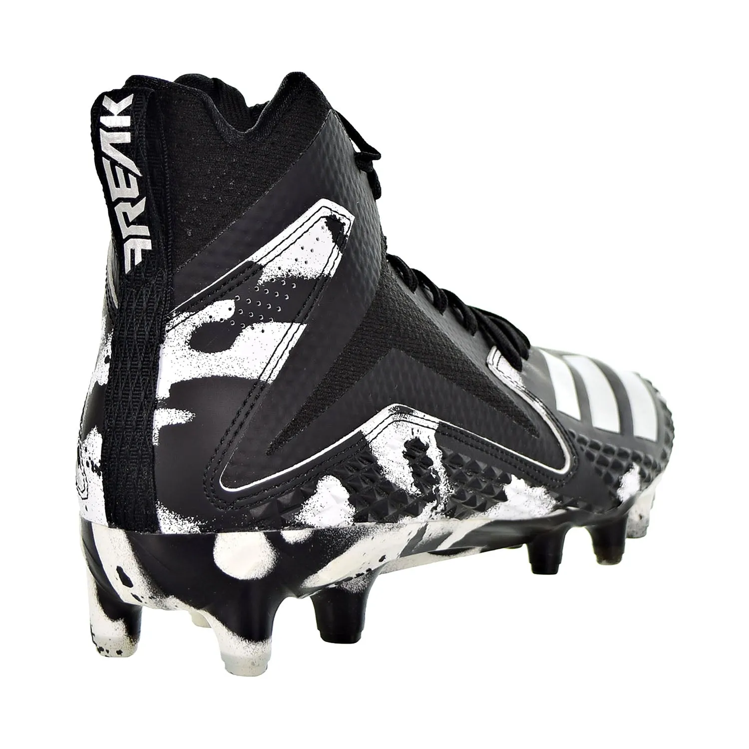 Adidas Freak X Carbon Mid RC Camo Men's Cleats Black/Silver Metallic/Cloud White