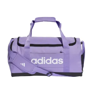 Adidas Linear Duffel Bag Small - Violet Fusion/White