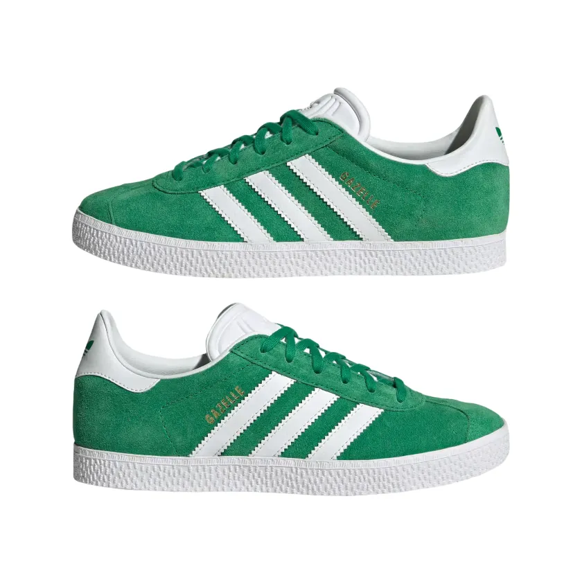 Adidas Originals scarpa sneakers da ragazzi Gazelle IE5612 verde bianco