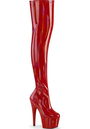 ADORE-3000HWR [Red Holo] | PLATFORM BOOTS [PREORDER]