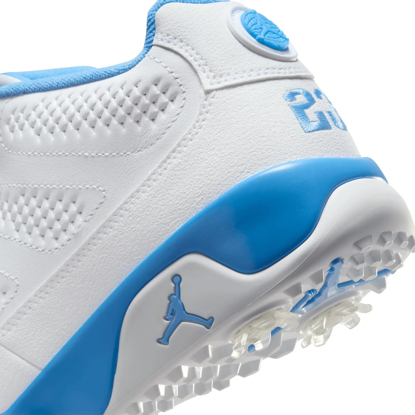 Air Jordan 9 Retro Golf Shoes White/University Blue/White - AW24