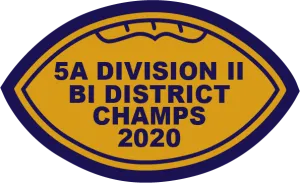 Alamo Heights Football 2020 Bi District Sleeve Patch