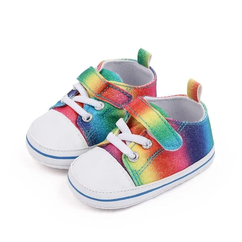 Angelodini™ Velcro Glitter Toddler Shoes | Sparkling First Walkers