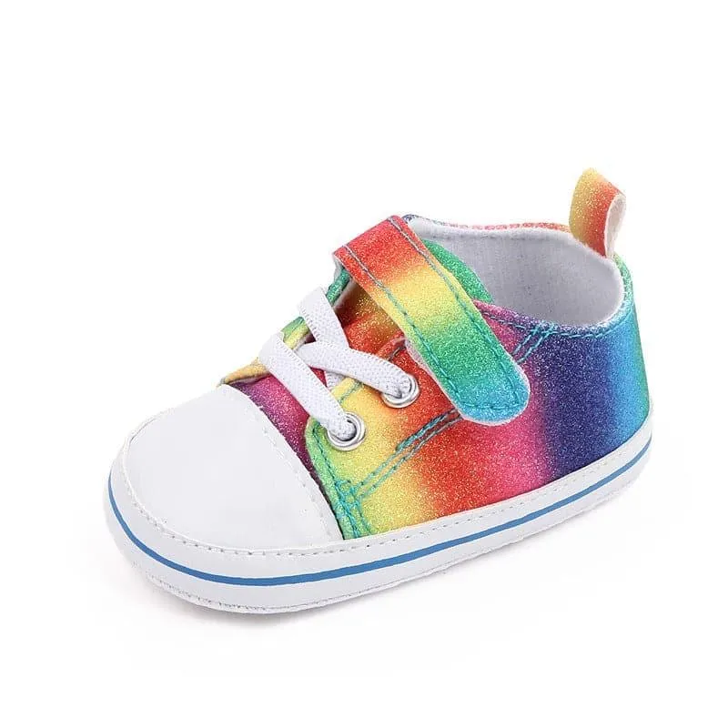 Angelodini™ Velcro Glitter Toddler Shoes | Sparkling First Walkers