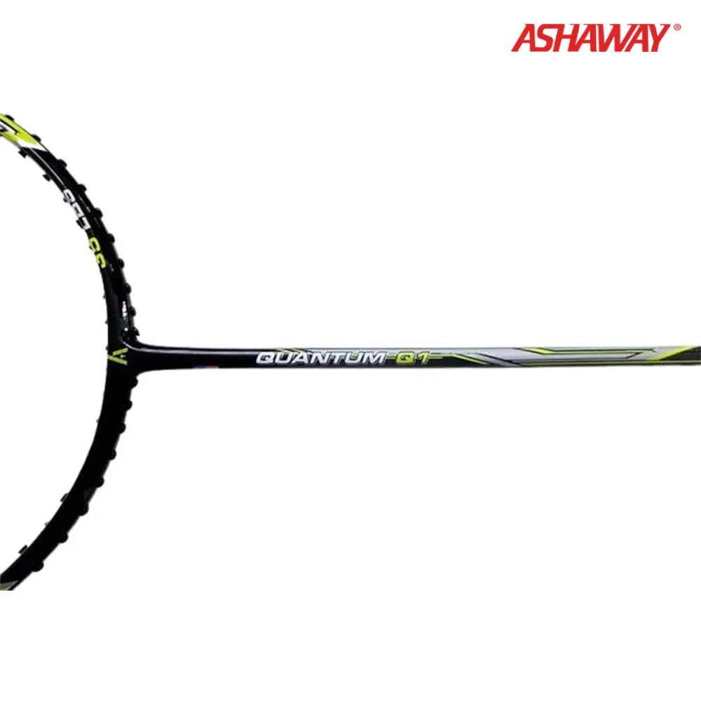 ASHAWAY QUANTUM Badminton Racket with BAG and Unstrung