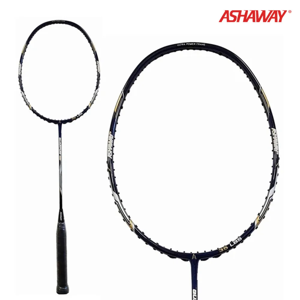 ASHAWAY QUANTUM Badminton Racket with BAG and Unstrung