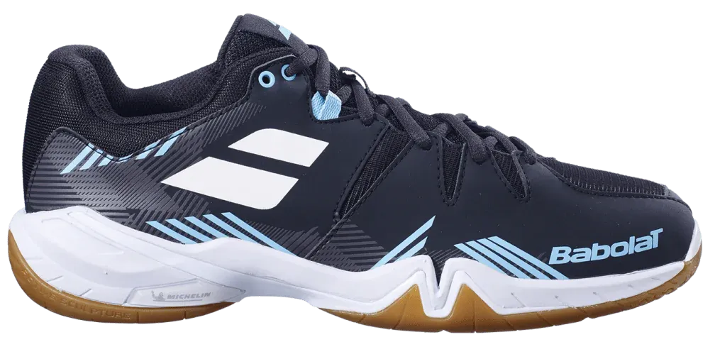 Babolat Shadow Spirit Black-Blue Men's Court Shoe