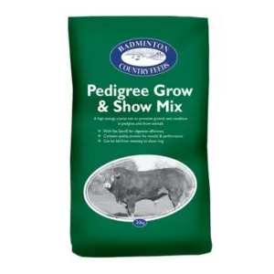 Badminton Pedigree Grow & Show Cattle Feed 20kg