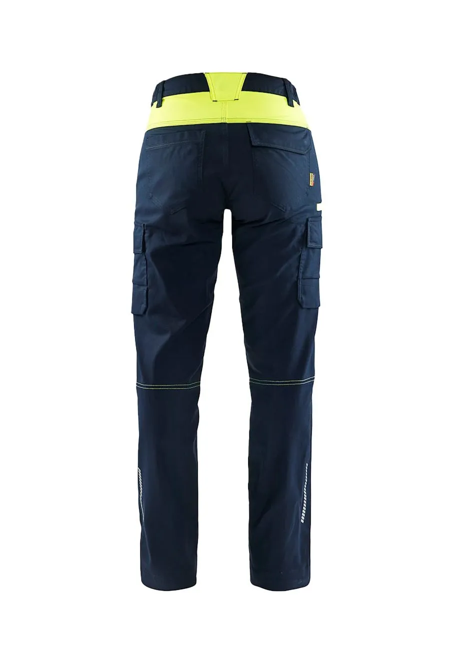 Bl&#xE5;kl&#xE4;der&#x20;Work&#x20;Trouser&#x20;Stretch&#x20;Women&#x20;7144&#x20;-&#x20;Navy&#x20;Yellow