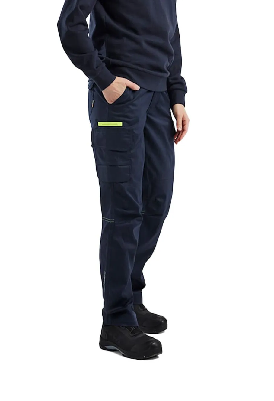 Bl&#xE5;kl&#xE4;der&#x20;Work&#x20;Trouser&#x20;Stretch&#x20;Women&#x20;7144&#x20;-&#x20;Navy&#x20;Yellow