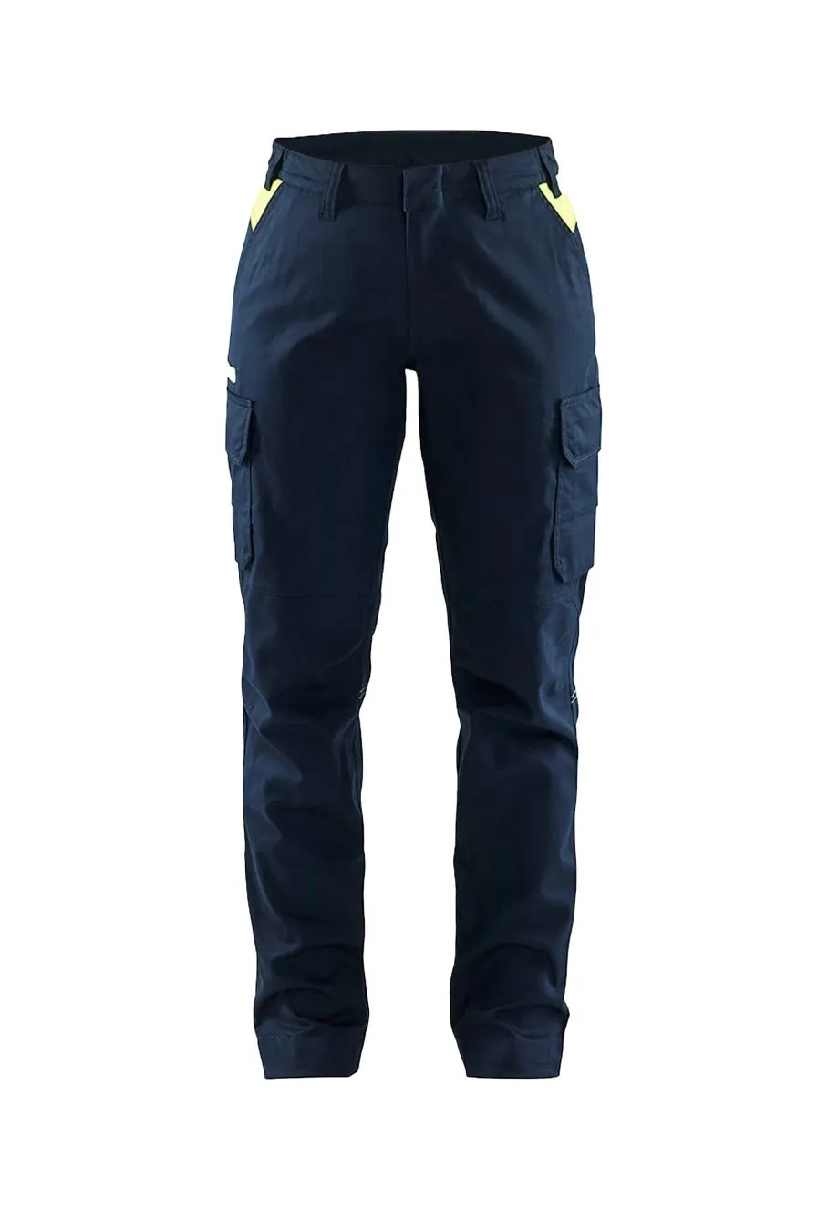 Bl&#xE5;kl&#xE4;der&#x20;Work&#x20;Trouser&#x20;Stretch&#x20;Women&#x20;7144&#x20;-&#x20;Navy&#x20;Yellow