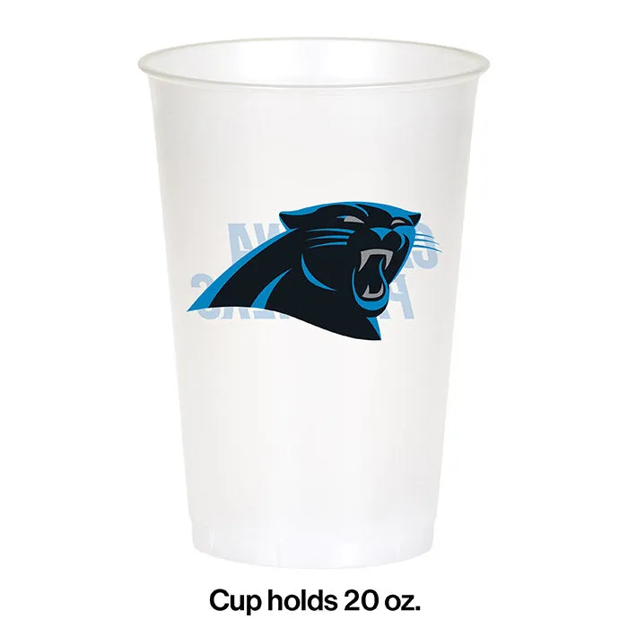 Bulk Carolina Panthers 20 oz Plastic Cups (96 per Case)