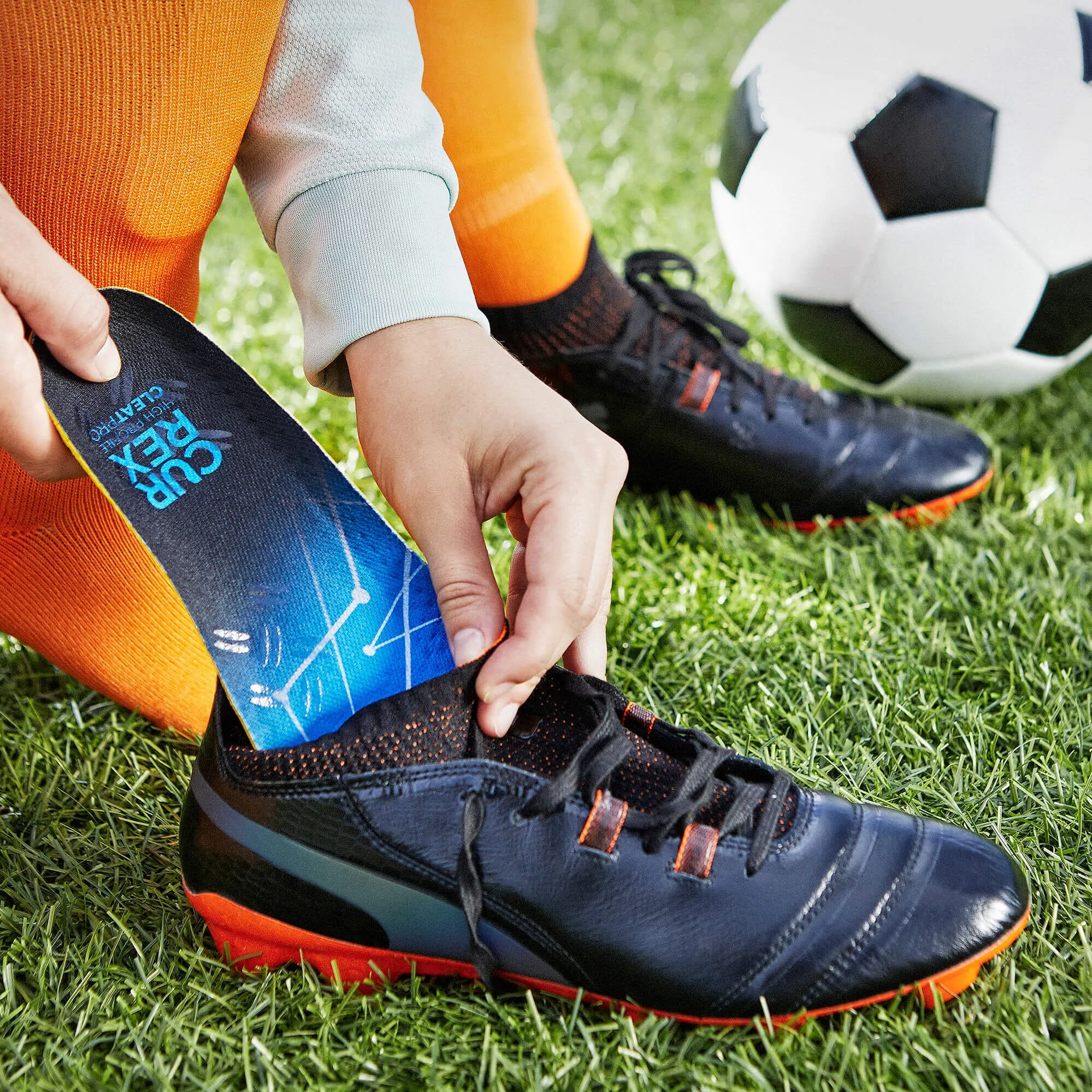 CURREX® CLEATPRO™ Insoles | Sports Insoles for Soccer Cleats, Football Cleats, Spikes, & Field Sport Shoes