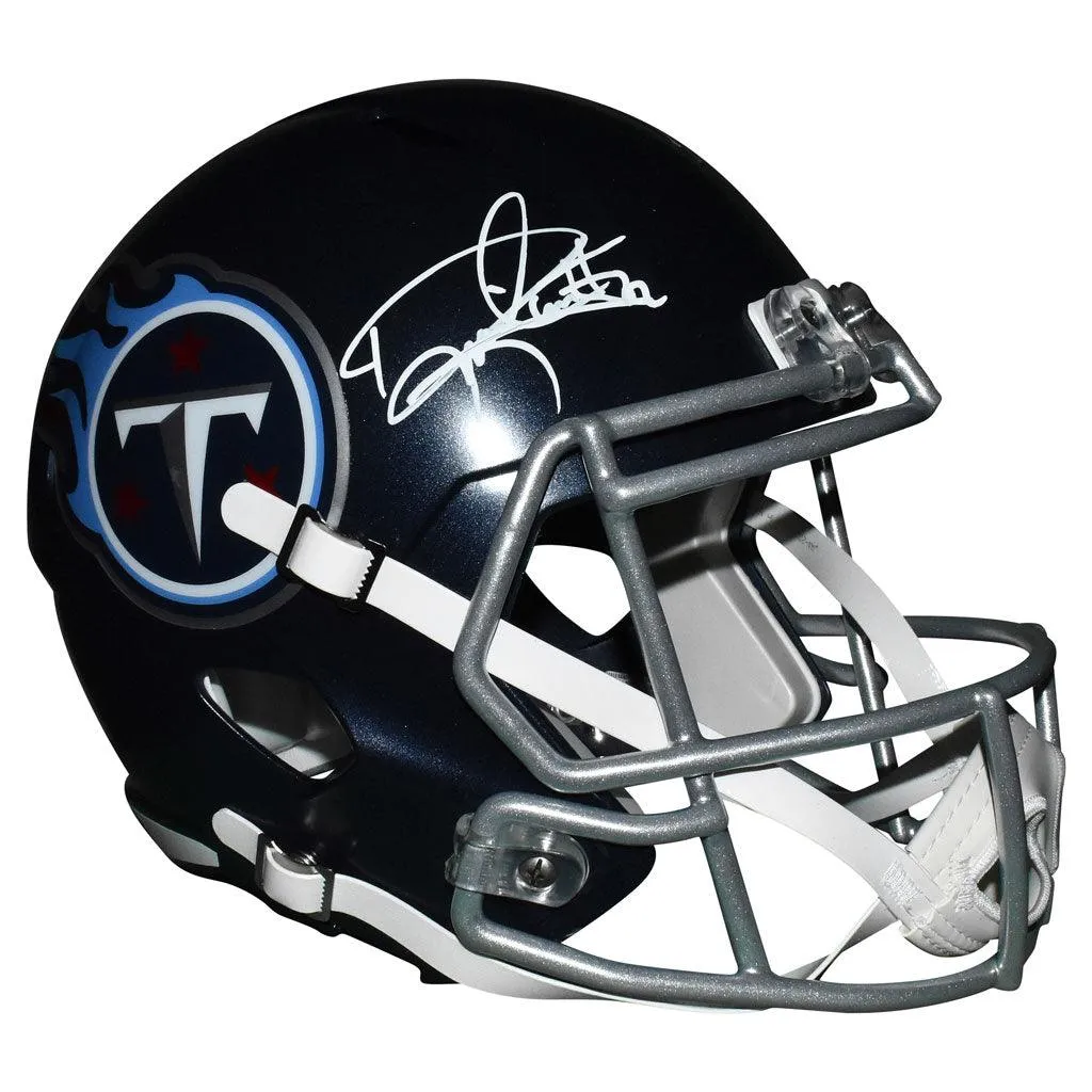 Derrick Henry Tennessee Titans Autographed Full-Size Speed Football Helmet (JSA)