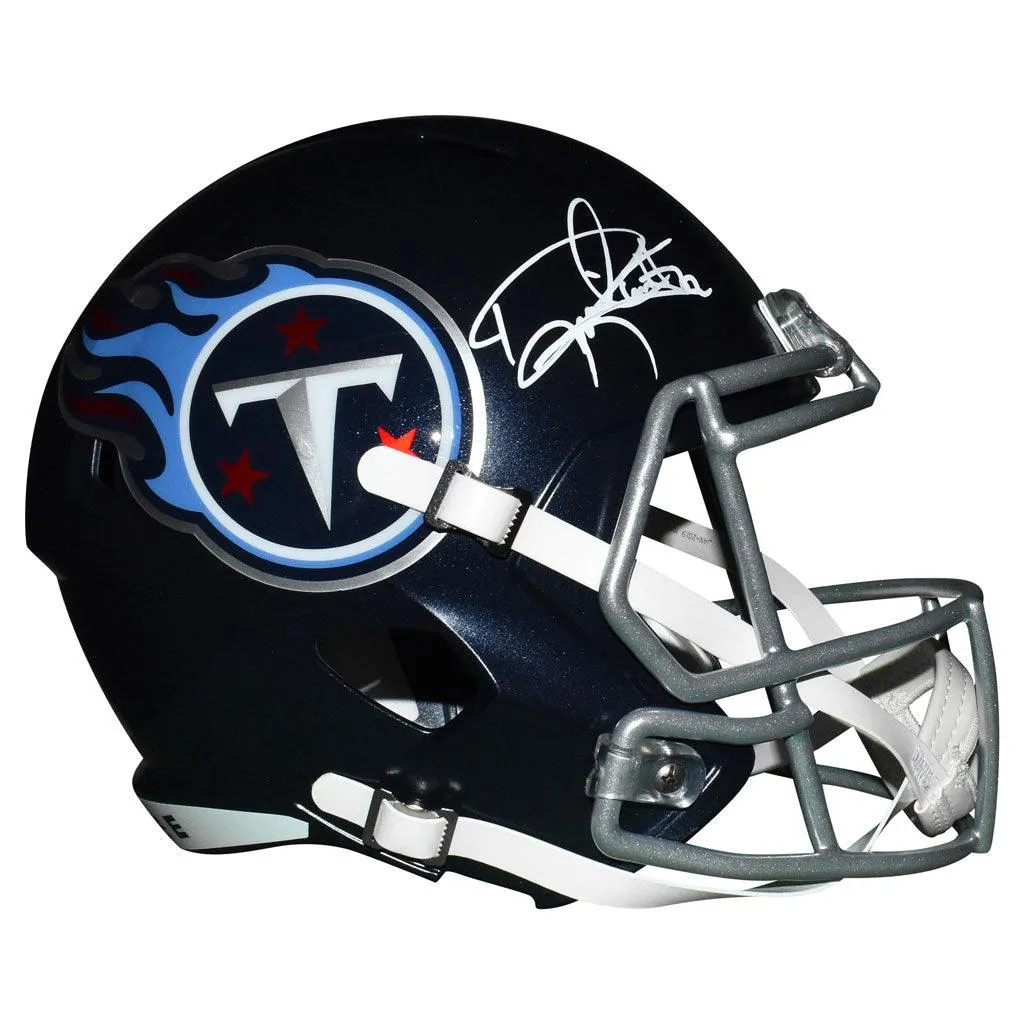 Derrick Henry Tennessee Titans Autographed Full-Size Speed Football Helmet (JSA)