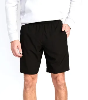 Essential Woven Workout Shorts for Men 9-inch Inseam Black Jack