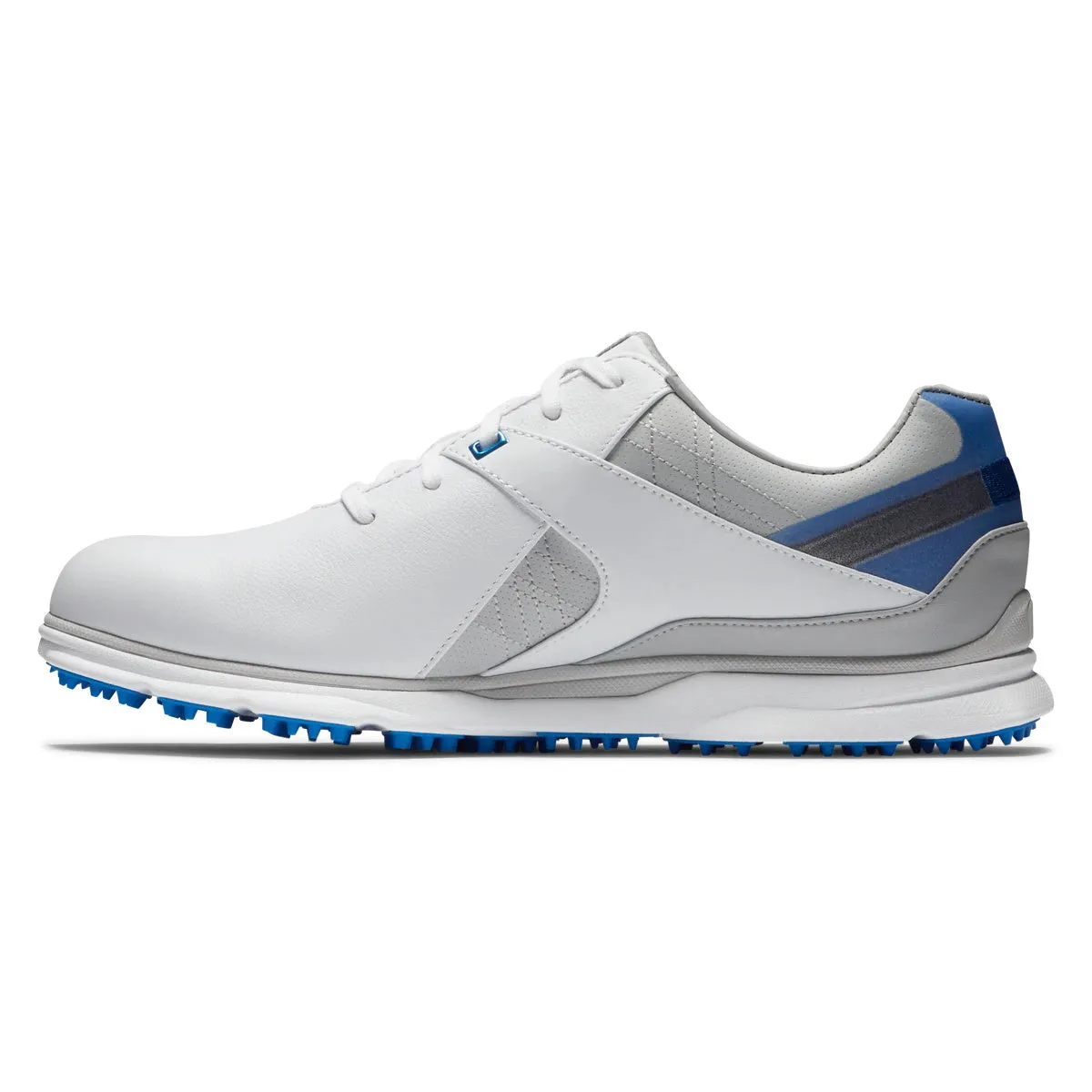 FootJoy Pro SL Men's White/Blue/Grey Golf Shoes - Previous Season Style