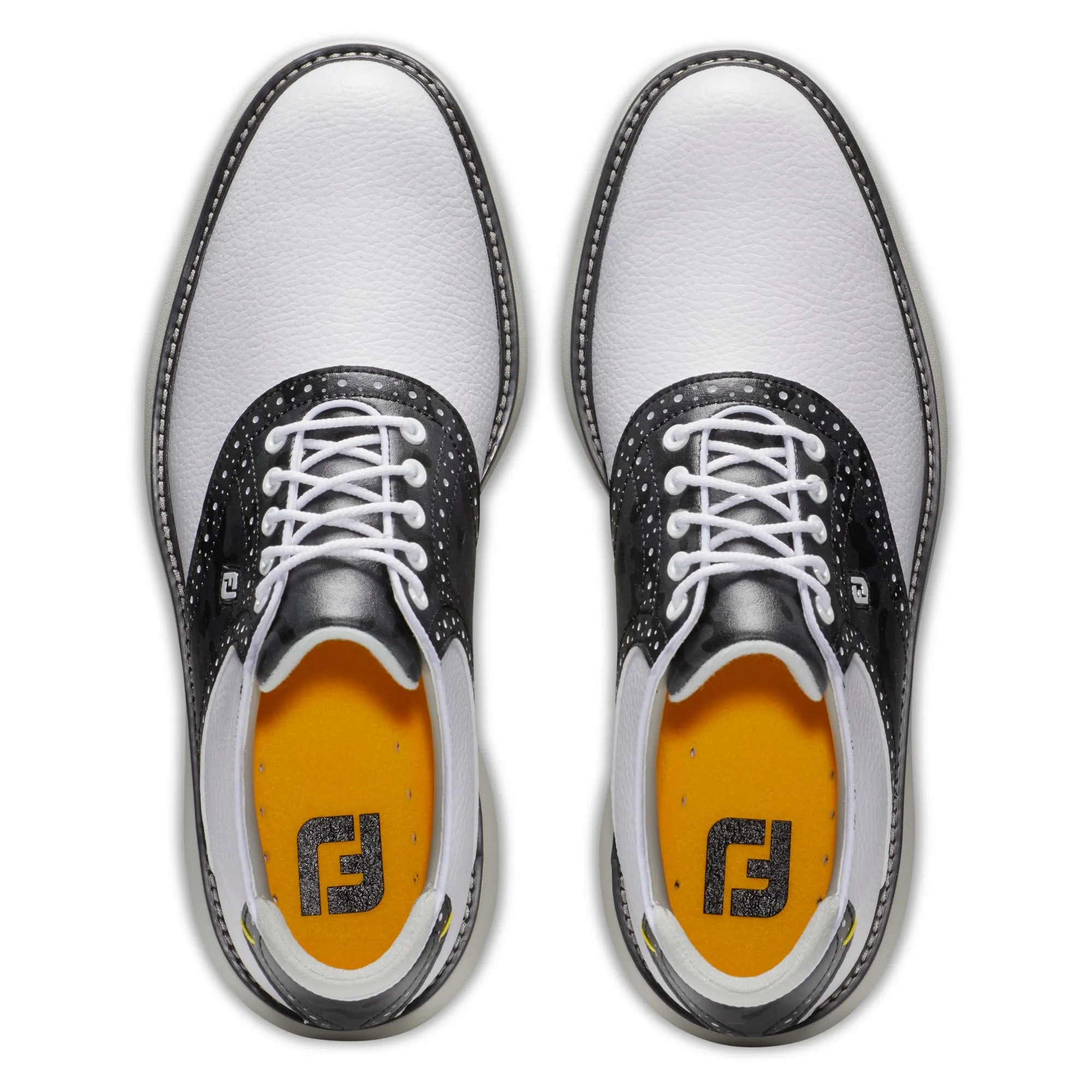 FootJoy Traditions Men's Golf Shoes (Previous Season Style) 57928 - White/Black