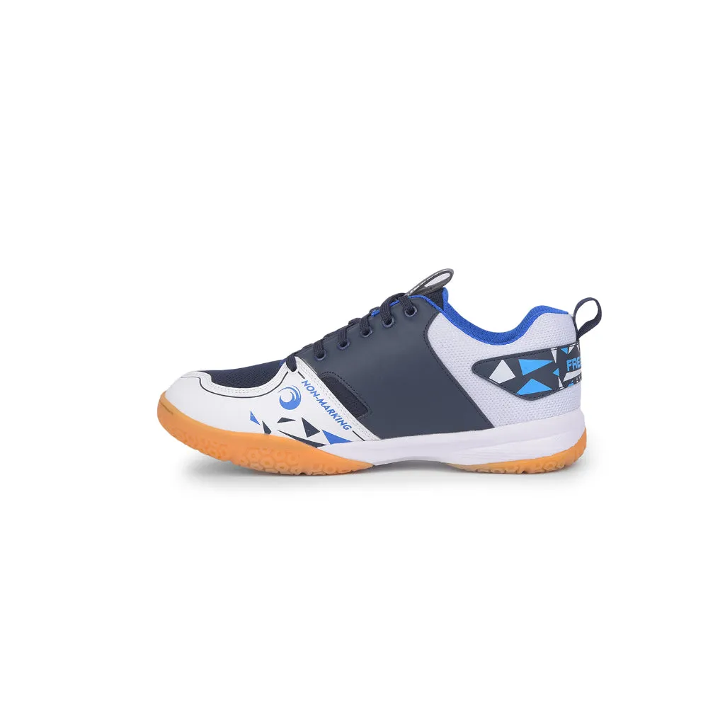 FREEDOM Sports Navy Blue Badminton & Pickleball Shoes For Men GRIPPER-02 By Liberty