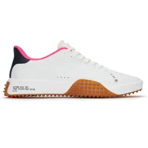 G.112 Leather Debossed Logo Golf Shoes Snow/Twilight - AW24