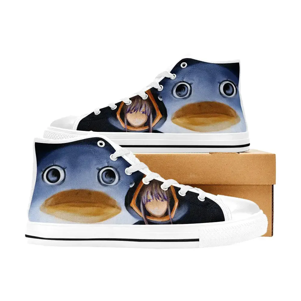 Gintama Elizabeth Shoes High Top Sneakers for Kids and Adults