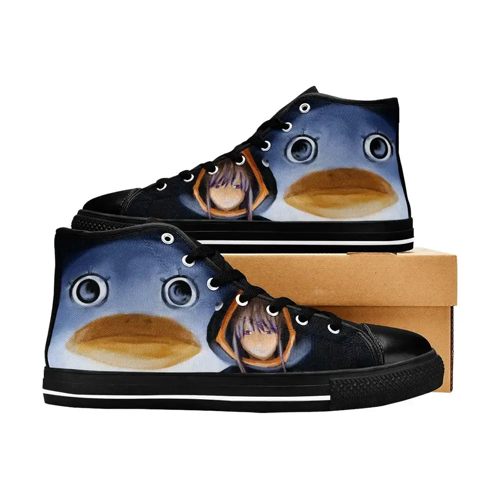 Gintama Elizabeth Shoes High Top Sneakers for Kids and Adults