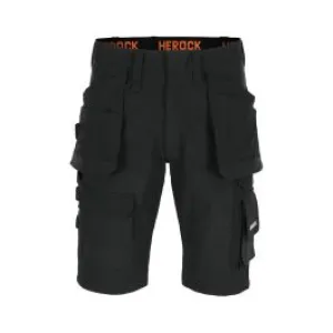 Herock&#x20;Spoki&#x20;Work&#x20;Short&#x20;Bermuda&#x20;Holster&#x20;Pockets&#x20;-&#x20;Black