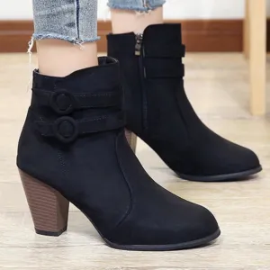 High Heel Ankle Boots