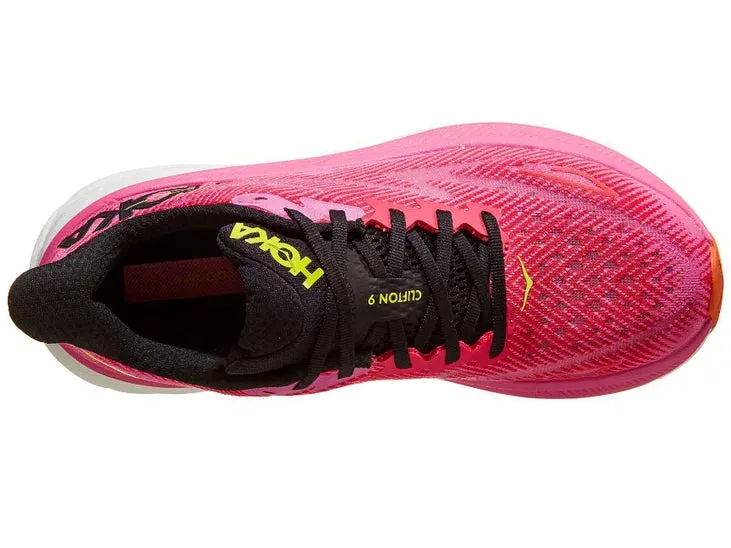 Hoka | Clifton 9 | Women's | Raspberry/Strawberry