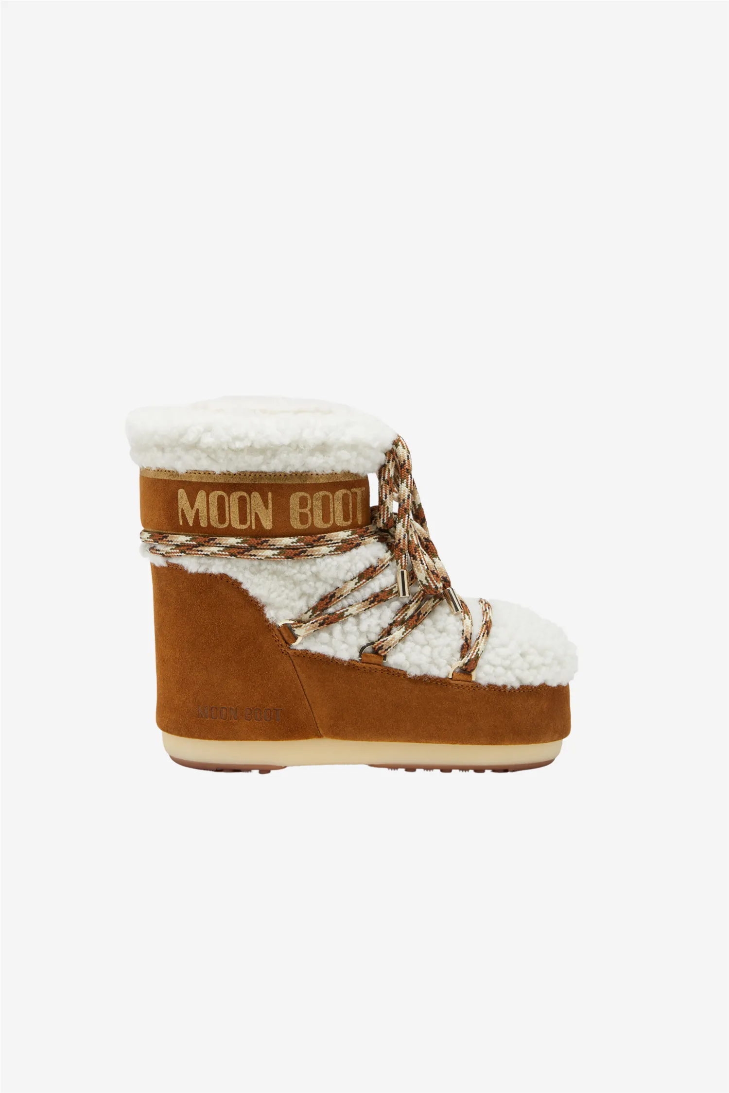 Icon Low Shearling Whisky/Off White