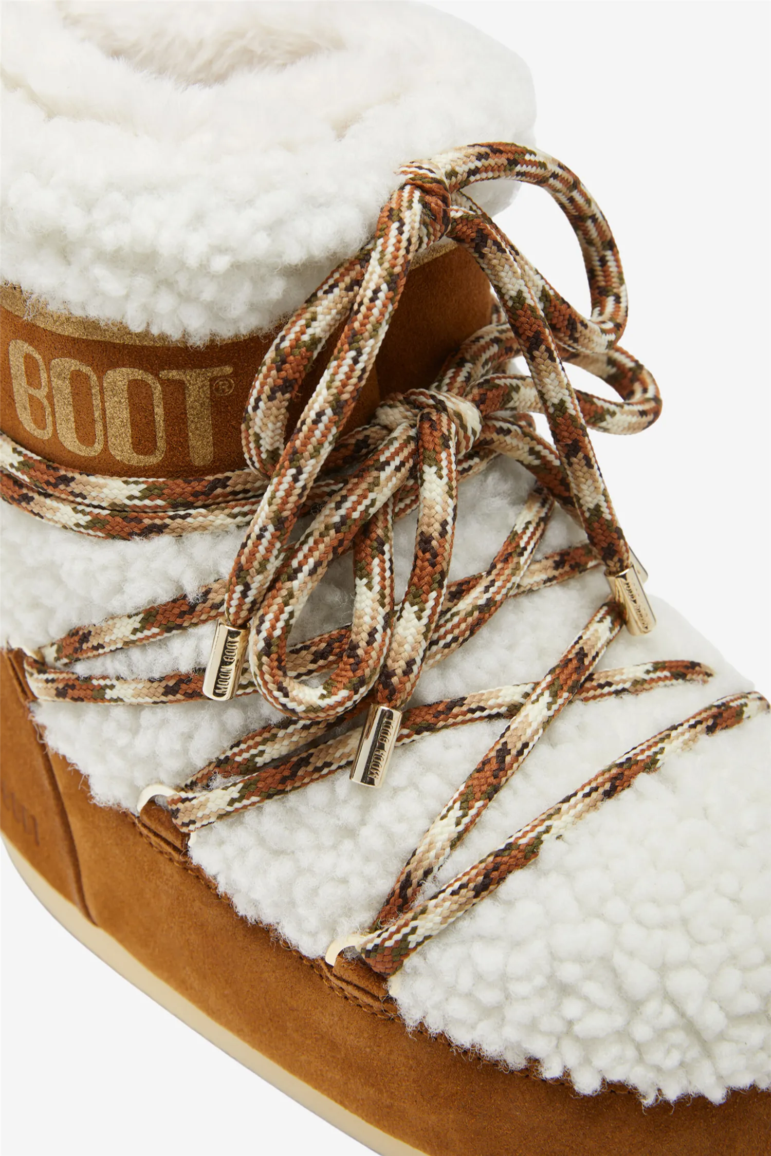 Icon Low Shearling Whisky/Off White