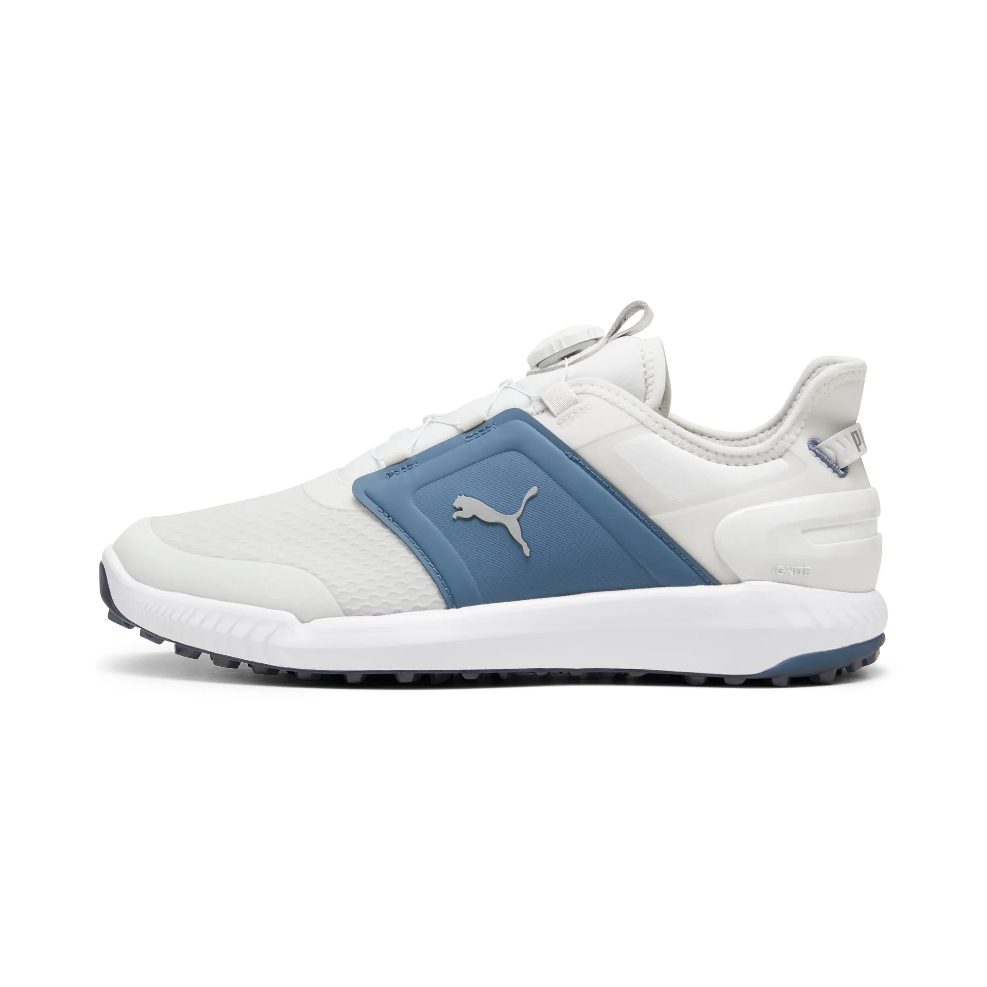 IGNITE ELEVATE DISC Spikeless Golf Shoes | Feather Gray / Evening Sky / Puma White