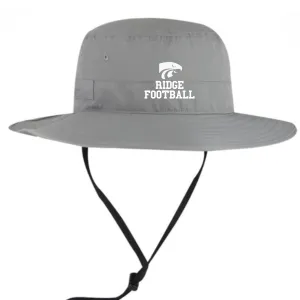 Ironwood Ridge Football Embroidered Otto Bucket Hat in Navy, Grey, or White