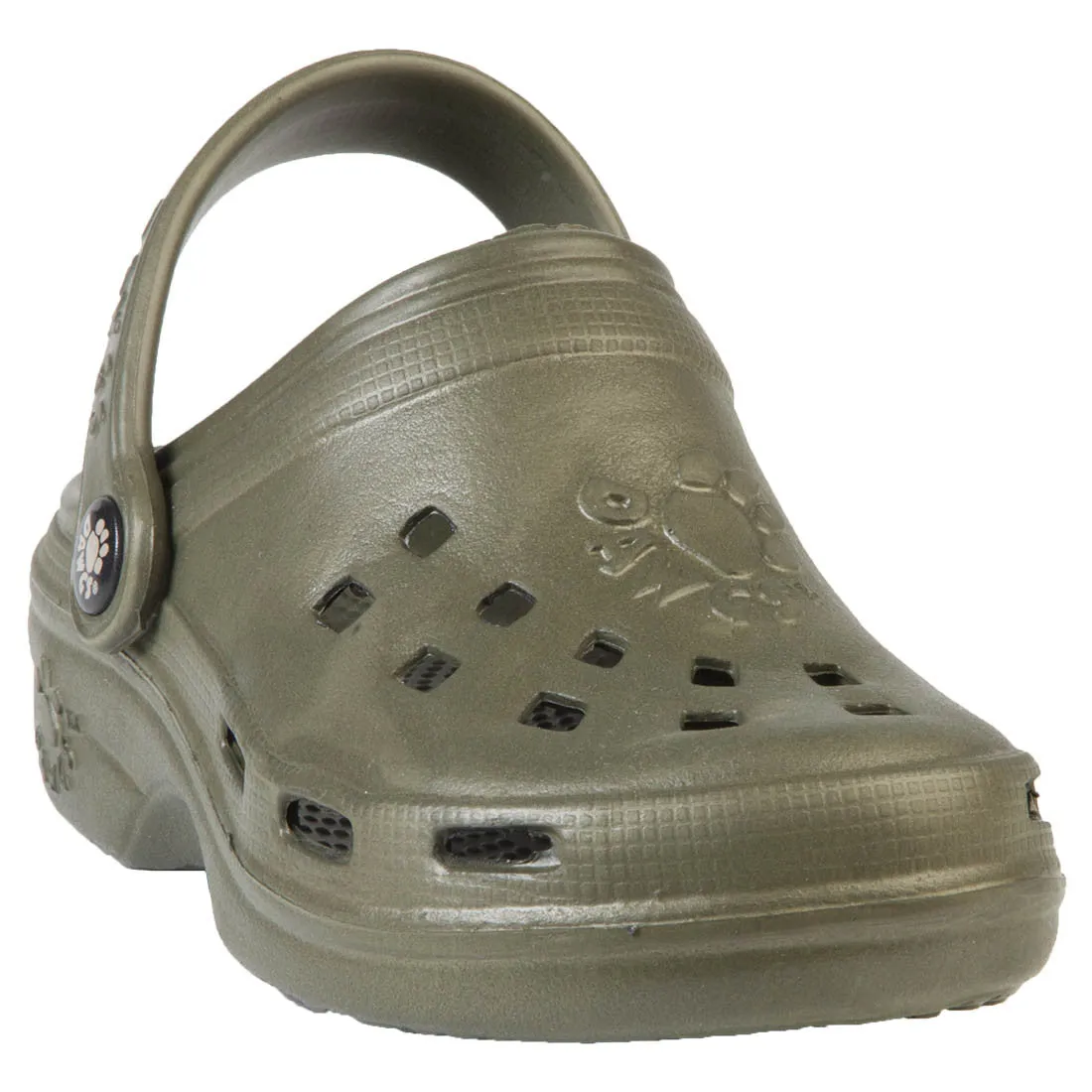 Kids' Beach Dawgs Clogs - Olive