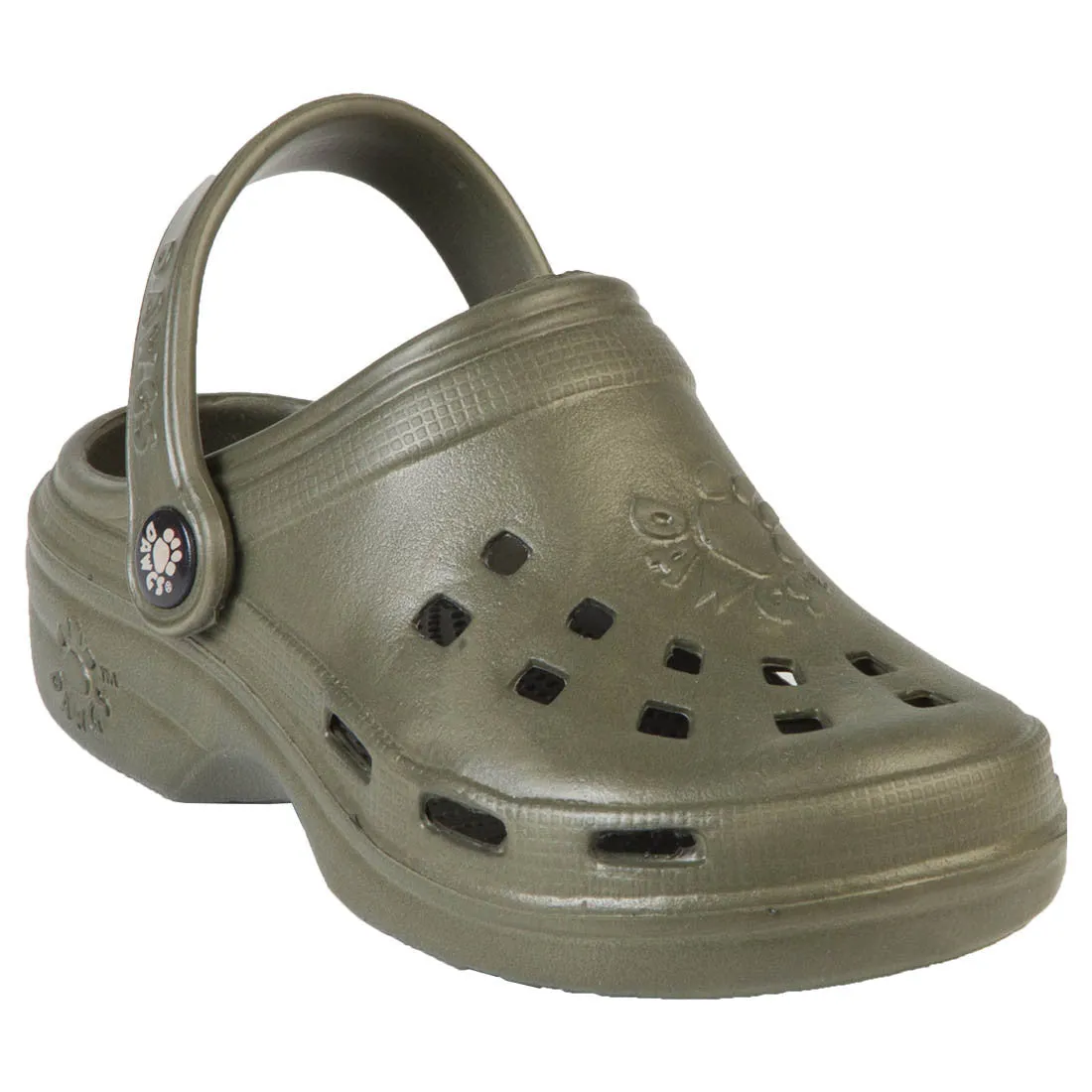 Kids' Beach Dawgs Clogs - Olive