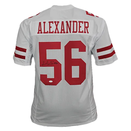 Kwon Alexander Autographed Pro Style Football Jersey White JSA