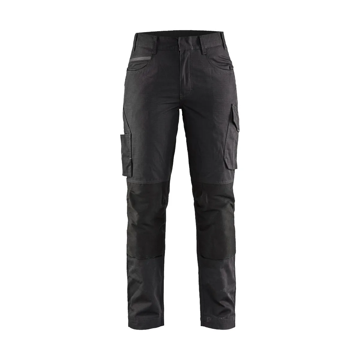 Ladies&#x20;Service&#x20;Trousers&#x20;With&#x20;Stretch&#x20;7195&#x20;Zwart&#x2F;High&#x20;Vis&#x20;Geel&#x20;-&#x20;Bl&#xE5;kl&#xE4;der