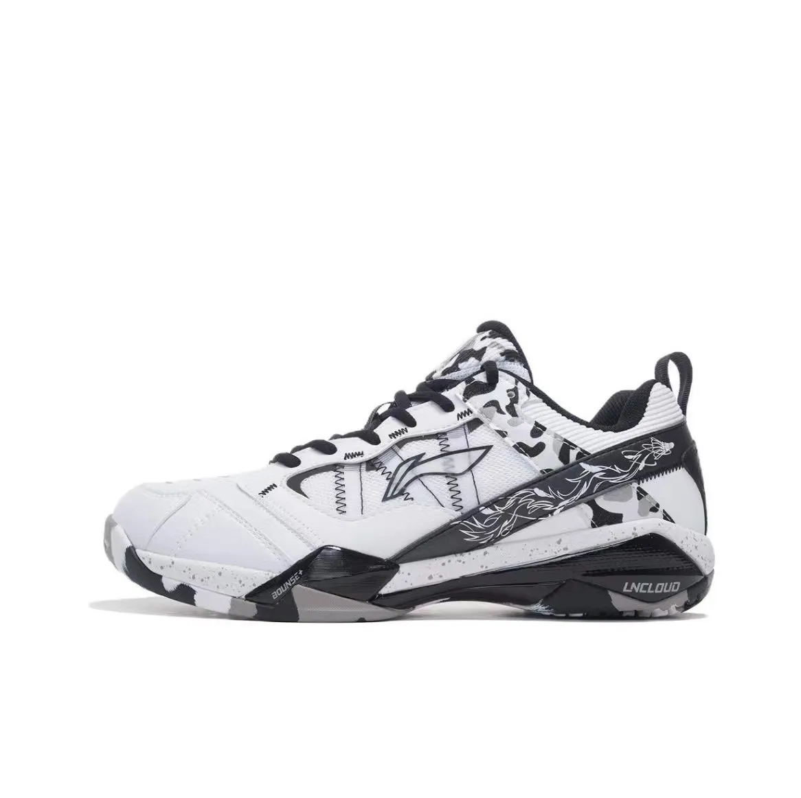 Li-Ning Invincible Ace Badminton Shoes - Snow Camouflage