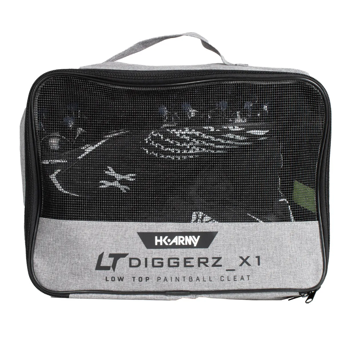 LT Diggerz_X1 - Low Top Cleats - Black/White