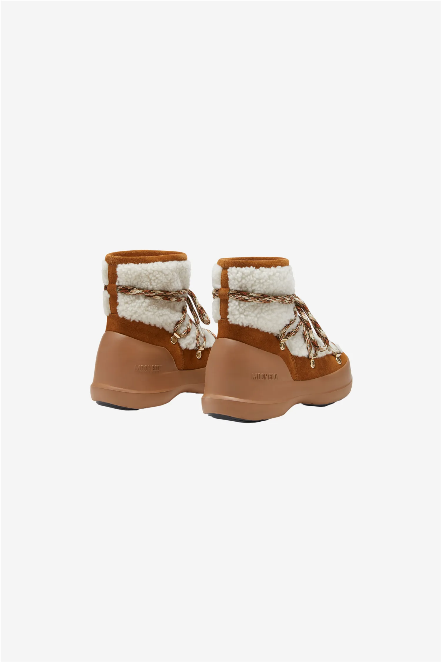 Luna Shearling Whisky/Off White