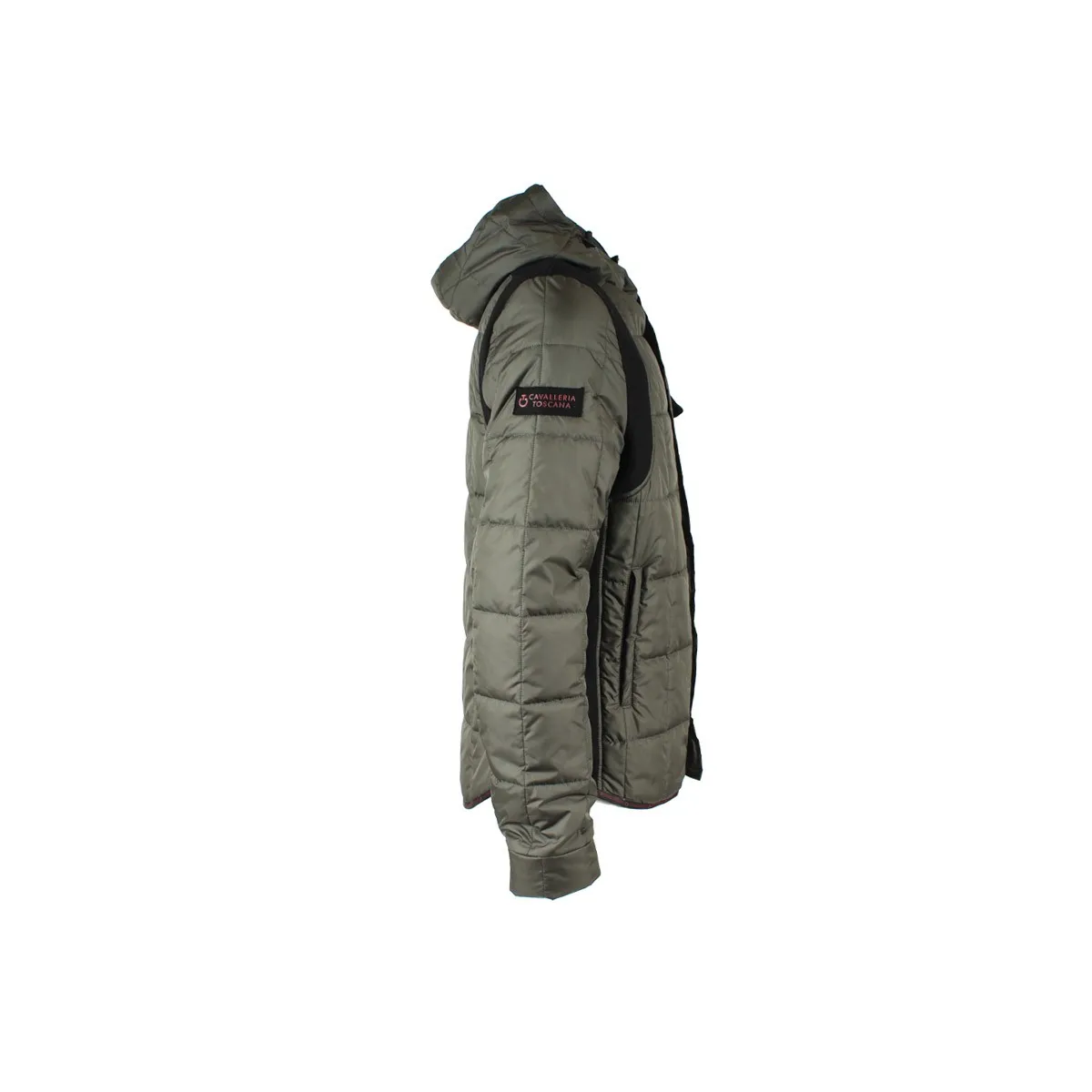 MEN HIGH TECH DOWN JACKET BY CAVALLERIA TOSCANA. MOD. KING CAVALLERIA TOSCANA Green