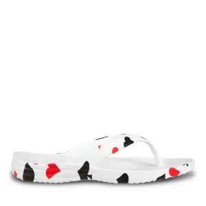 Men's Flip Flops - Hearts, Diamonds, Spades, Clubs