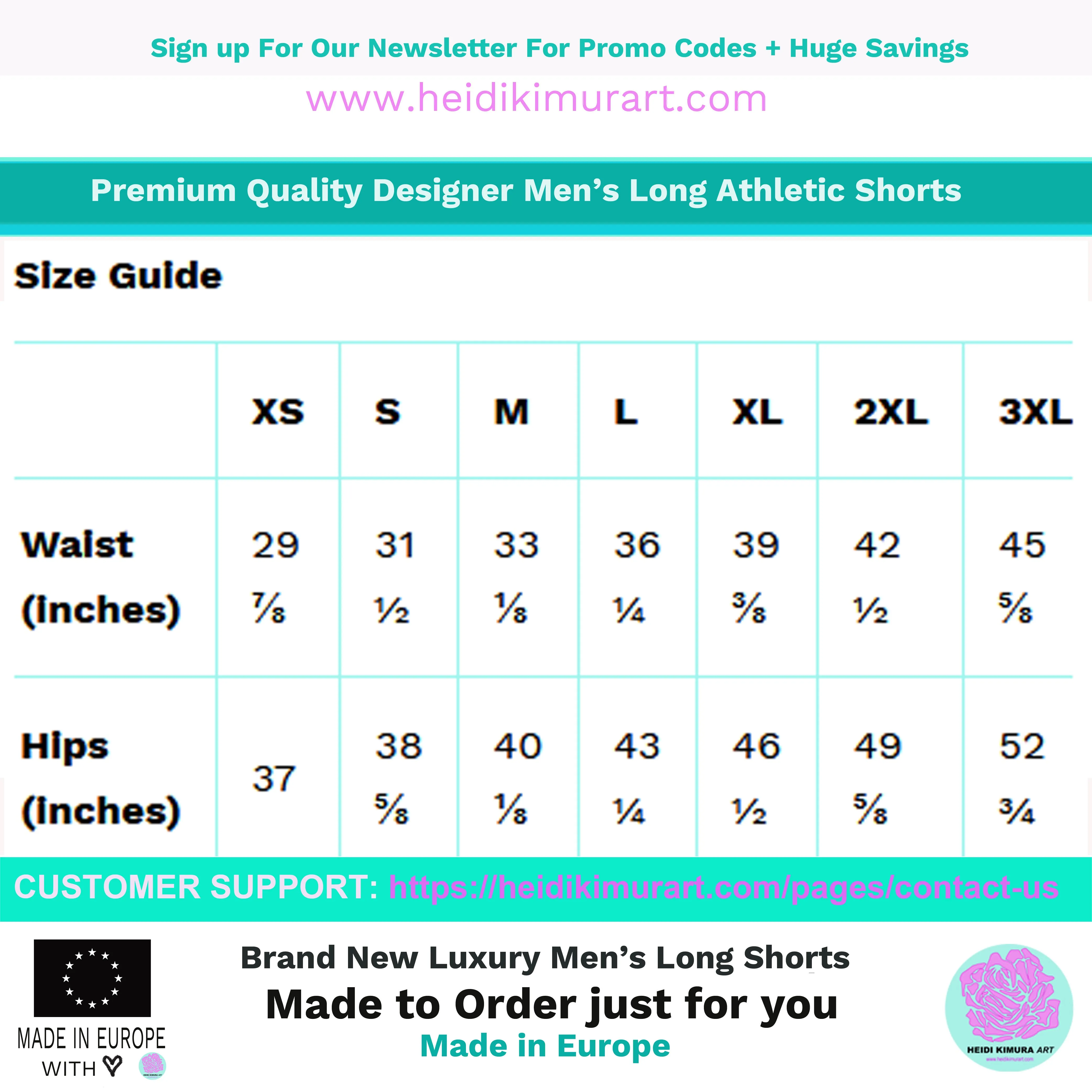 Modern Vertical Stripes Shorts, Black White Men's Athletic Long Workout Shorts Pants- Made in EU