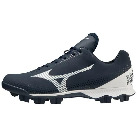 New Mizuno Wave LightRevo Baseball Cleats Navy Men's Size 12.5