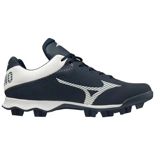 New Mizuno Wave LightRevo Baseball Cleats Navy Men's Size 12.5