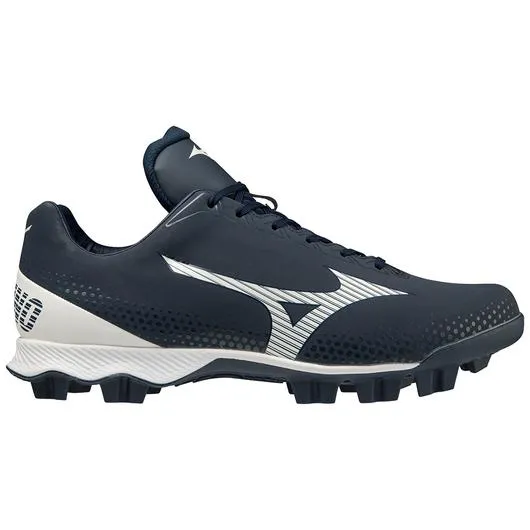 New Mizuno Wave LightRevo Baseball Cleats Navy Men's Size 12.5