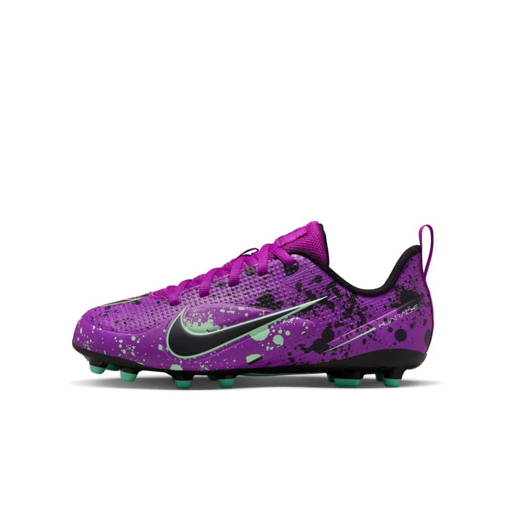 Nike Alpha Huarache 8 GS Youth Vivid Purple/Black Lacrosse Cleats