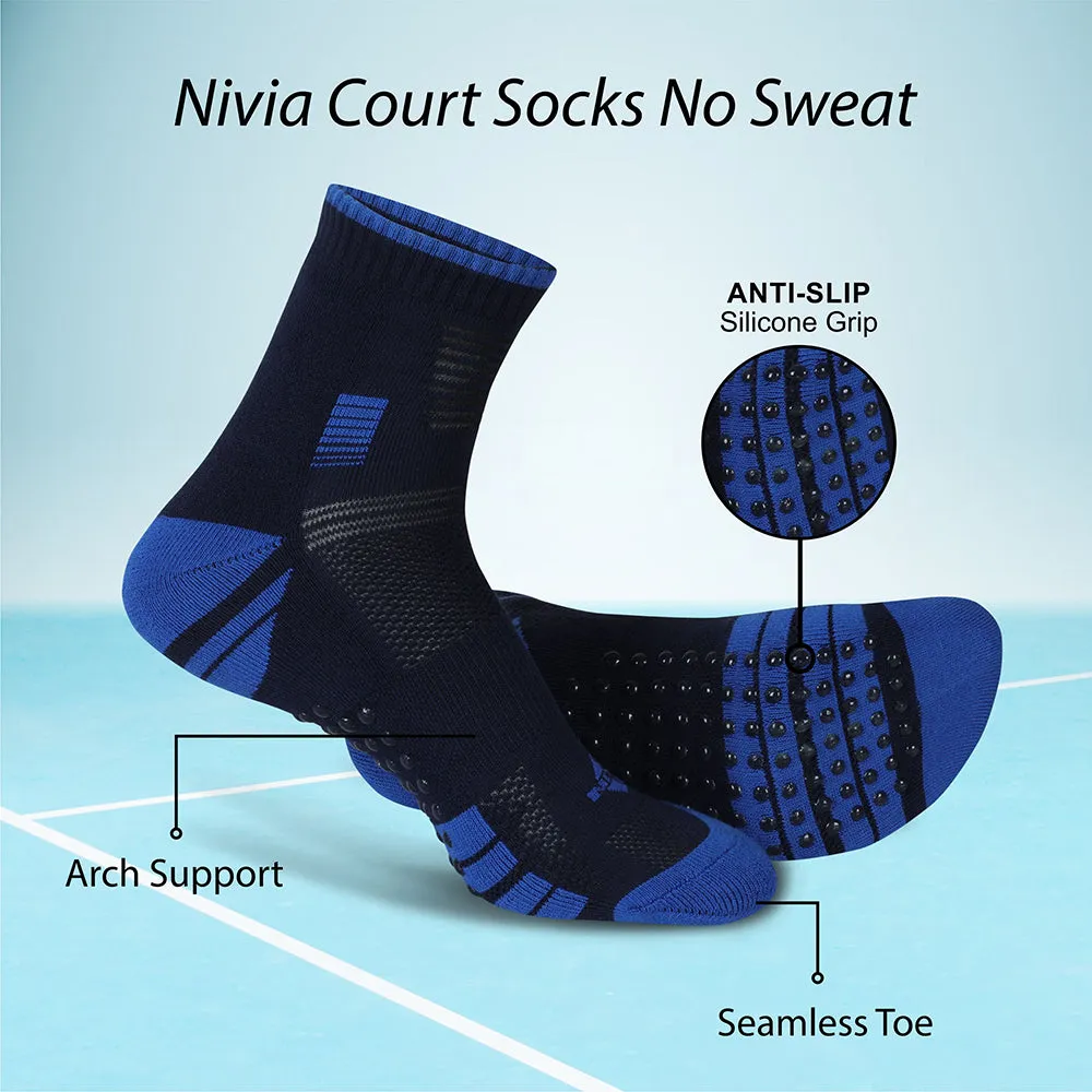 Nivia Court Bamboo Performance Socks High Ankle