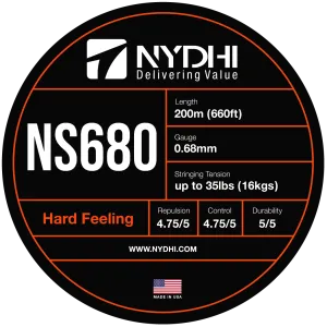 Nydhi NS680 (Repulsion & Durability) Badminton String Reel (200m)